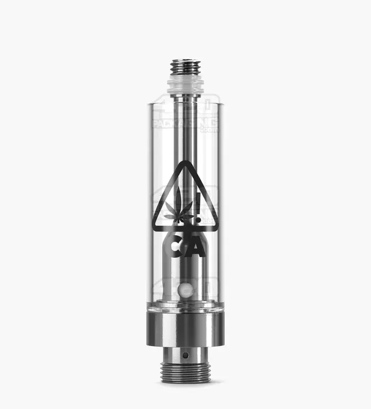 RAE California Universal Symbol | Ceramic Core Glass Vape Cartridge w/ 2mm Aperture | 1mL – Screw On – 400 Count