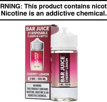 CHERRY LEMON BY BAR JUICE BJ30000 100ML - Vapejuice