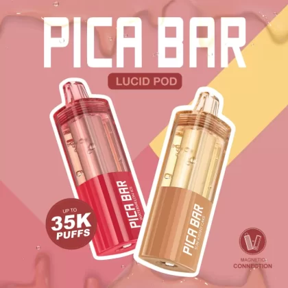 Assembled in USA | PICA BAR Lucid 35K Disposable POD - 35,000 Puffs