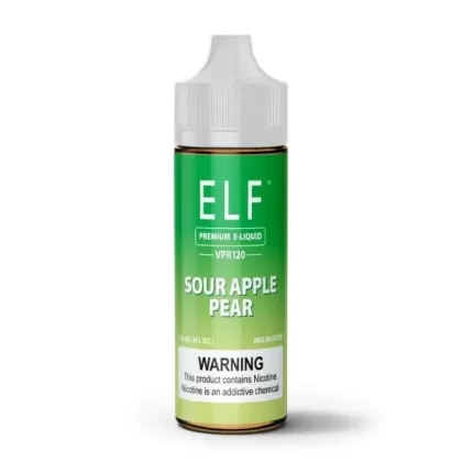 Sour Apple Pear E-Liquid by ELF VPR120 - Vape Product; Vape Product, Vape Product