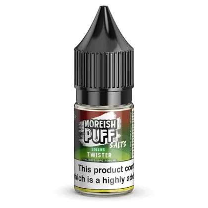 Moreish Puff Lollies Twister Nic Salt E-Liquid - Vape Product, Vape Product