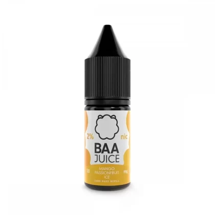 BAA Juice Mango Passionfruit Ice Nic Salts