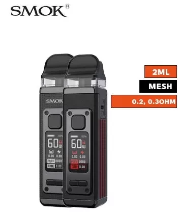 Smok RPM 4 Pod Kit - Black Leather - Londonvapehouse