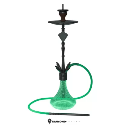 Diamond Hookah Smaragd 2.0 Glow - Edelstahl / Diamond Hookah