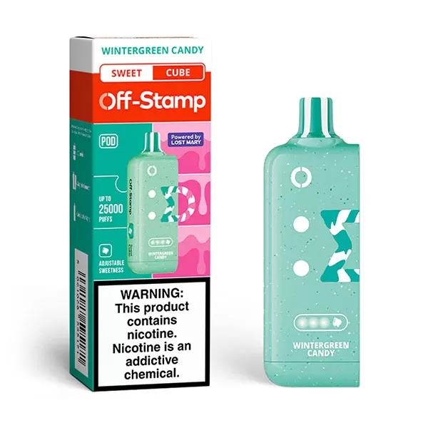 Off-Stamp Sweet Cube Disposable Pod | 25000 Puffs