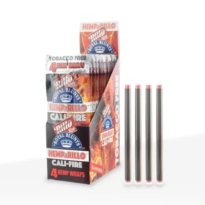 Royal Blunts® | Hemparillo™ Hemp Wraps | 110mm – Cali Fire – 15 Count