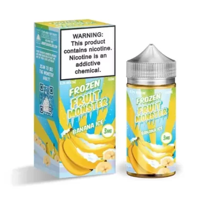 Frozen Fruit Monster Banana Ice 100ml E-Juice - Eliquidsupply