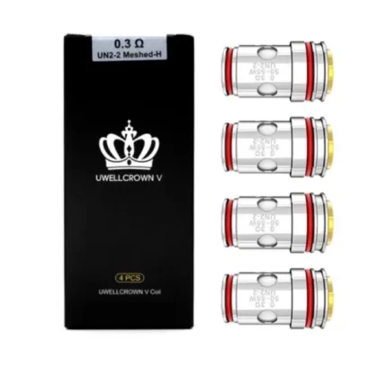 UWELL Crown V Replacement Coil (4pcs) - UN2 0.23 ohm