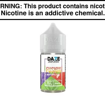 GRAPE APPLE ALOE BY 7 DAZE FUSION SALT 15ML/30ML - Vapejuice