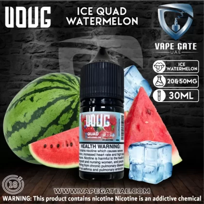 VOUG ICED QUAD WATERMELON SALTNIC 30ML - 50 mg / 30 ml