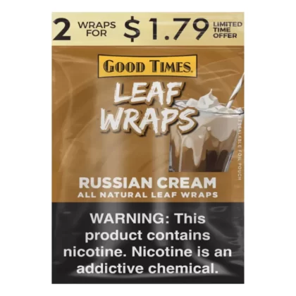 Good Times Leaf Wraps Russian Cream