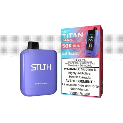 STLTH TITAN MAX DISPOSABLE – BLUE PEACH ICE