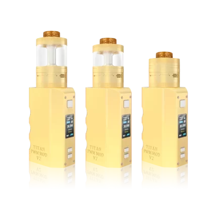 Original Steam Crave Titan V2 32ml 300W Limited Edition Kit – Dual Mesh RDTA, 4×18650 Mod, Adjustable Airflow, Top-Fill Tank – Worldwide