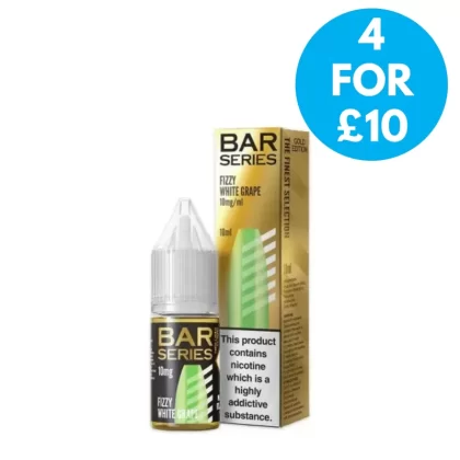 10mg Bar Series Gold Edition Nic Salts 10ml - Vape Co
