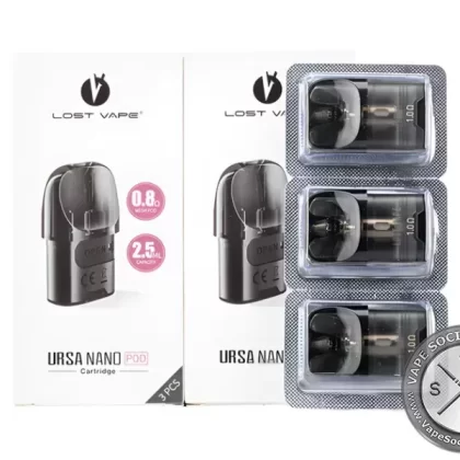 Lost Vape Ursa Replacement Pod - 0.6ohm, 0.8ohm