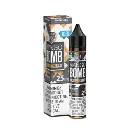 VGOD MANGO BOMB ICED SALTNIC - Nicotine Level#5.00%>2.50%>2.00%