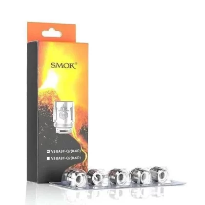 Smok – V8 Baby – Q2 - Resistance#V8 BABY - Q2 Core (0.4)>V8 BABY - Q2 Core (0.6) (F8560D)