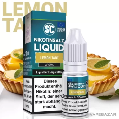 SC Salt Liquid – Lemon Tart - Vapebazar