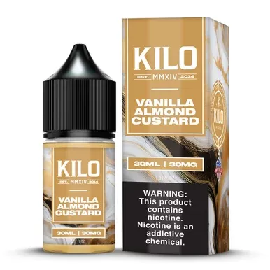 Vanilla Almond Custard Kilo Salts 30mL - Nicotine Level#30mg>50mg