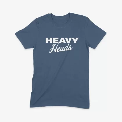 Stacked Tee (Indigo) - Size#M>L>XL (C5BDCC)