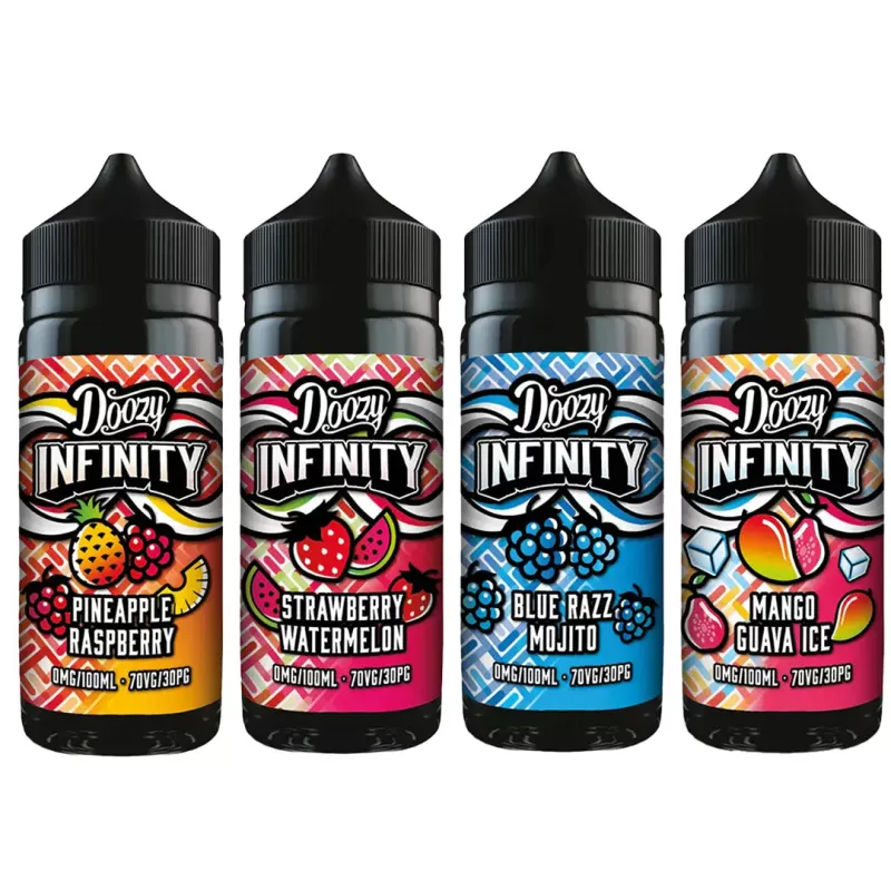 Doozy Infinity 70/30 100ml Shortfill E-liquid - Mango Guava Ice