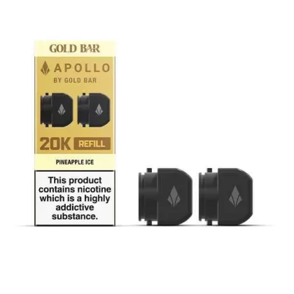 Gold Bar Apollo 20K Prefilled Pods