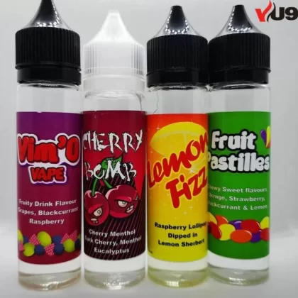 VU9 Vape Cherry Bomb & Lemon Fizz E-juice 2 x 50ml