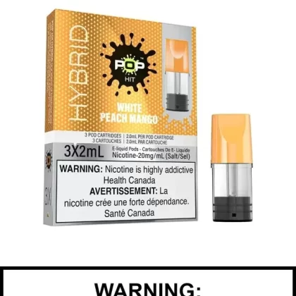 White Peach Mango Pop Pods
