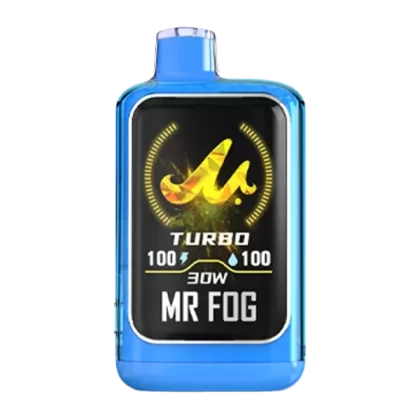 Grape Mr Fog Nova (Blue Razz Steezy) - Consumer; Vape Product; 5 Pack, Single