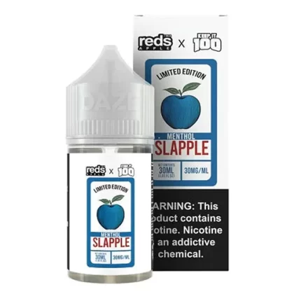 Reds x Keep It 100 Salt Menthol Slapple eJuice - Vape Product; Vape Product, Vape Product
