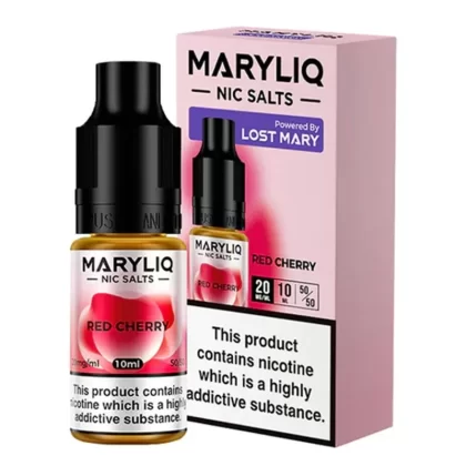 Red Cherry 10ml Nic Salt E-liquid By MaryLiq