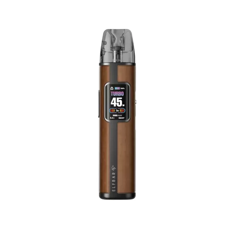 Elf Bar ELFX Pro Classic Vape Kit - Colour#Pink>Black>White>Orange>Cowboy Brown>Cowboy Grey>Forest (4AE361)