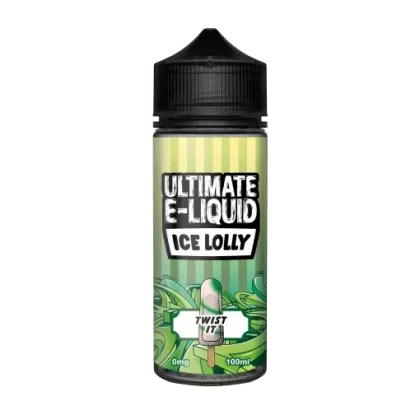 TWIST IT E LIQUID BY ULTIMATE E-LIQUID – ICE LOLLY 100ML 70VG