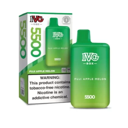 IVG Box Fuji Apple Melon Disposable Vape 5500 Puff