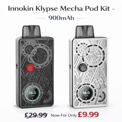 Innokin Klypse Mecha Pod System Kit 900mAh – 18W - Vapestorm Co