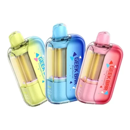 Geek Bar CLR 50K Disposable - Blue Razz Ice, Banana Ice