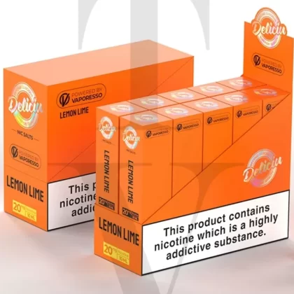 DELICIU NIC SALT E-LIQUIDS BY VAPORESSO 10 X MULTIPACK