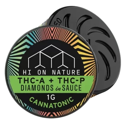Hi On Nature 1g DAB DIAMOND – THC-A + THC-P – CANNATONIC