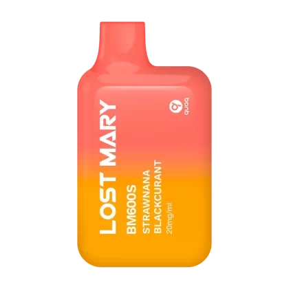 Lost Mary Strawnana Blackcurrant BM600S Disposable Vape – Luscious Fruit Harmony in 600 Puffs