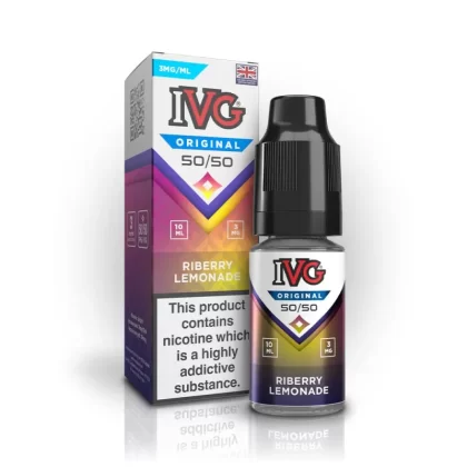 IVG Original 50/50 Riberry Lemonade - 10 Pack - 6mg
