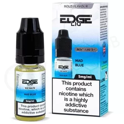 Mad Blue Nic Salt E-Liquid by Edge Liq - Ecigpremium