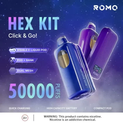 ROMO Hex KIT 50K - Strawberry Ice
