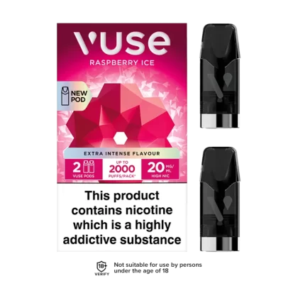 Raspberry Ice Vuse Pro Pods - Ecigwizard