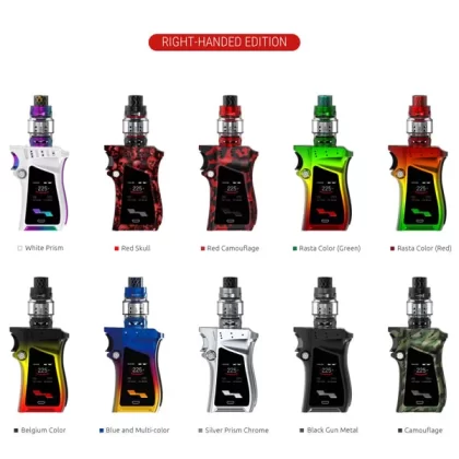 SMOK MAG 225W Starter Kit Right-Handed Edition With TFV12 Prince Tank 8ML - Black Gun Metal / Standard Edition-Right