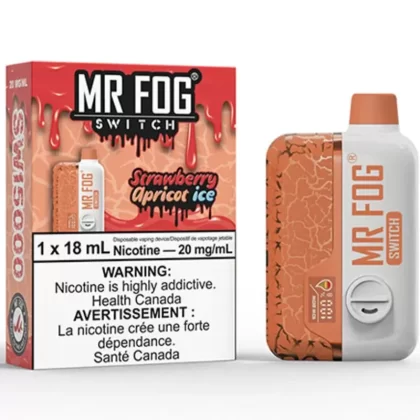 MR FOG SWITCH SW15000 Disposable Vape – Strawberry Apricot Ice