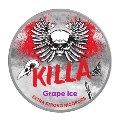 Grape Ice Nicotine Pouches by Killa - Ecigpremium