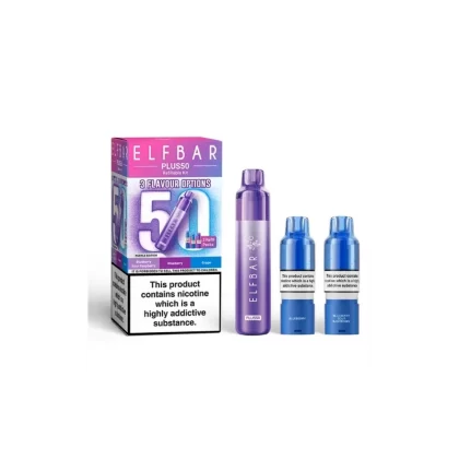 ELF BAR Plus 50 Prefilled Pod Kit Purple Edition - Strength#20mg
