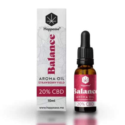 Happease® CBD-olie – Balance – Strawberry Field