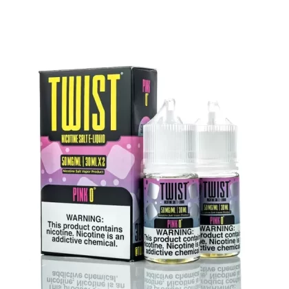 TWST Salt E Liquid - Pink 0°- 60ml - 50mg