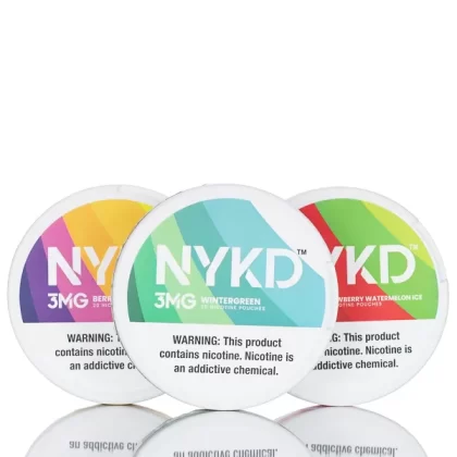NYKD Nicotine Pouches - Berry Lemon 3mg, Berry Lemon 6mg